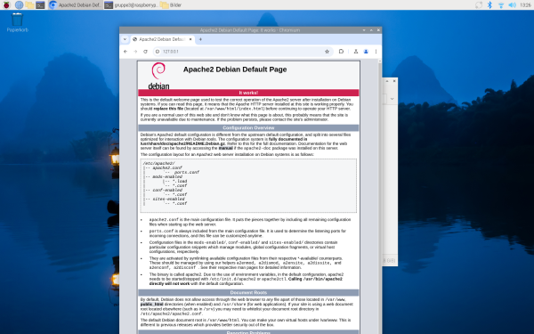 Erfolgreiche Installation